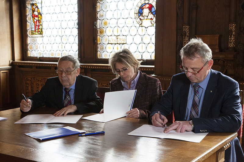 Unterzeichnung der Kooperationsvereinbarung "Wege zum Mittelalter", Bild: Foto: Michelle Matuszczak